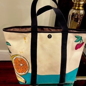 Tory Burch Penn Applique XL Tote Bag